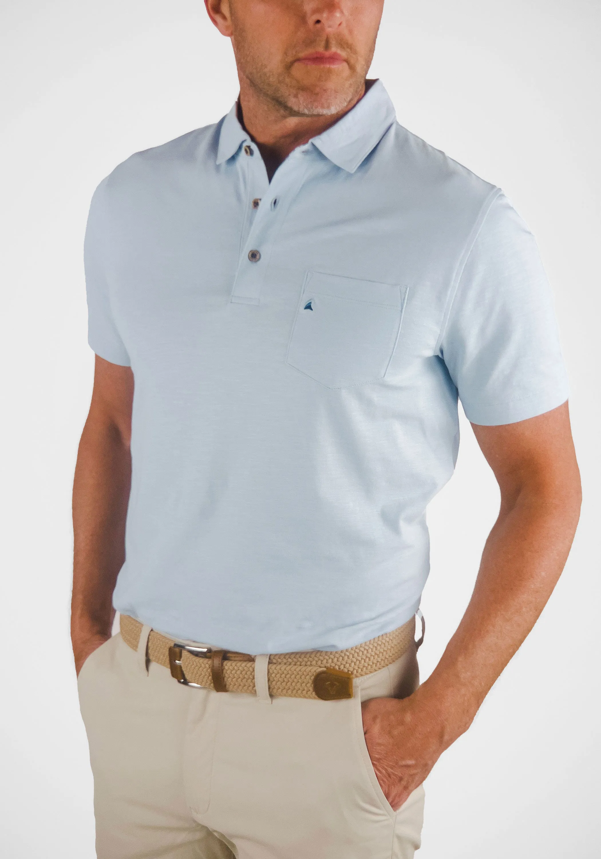 Airotec® Slim Fit Jersey Polo