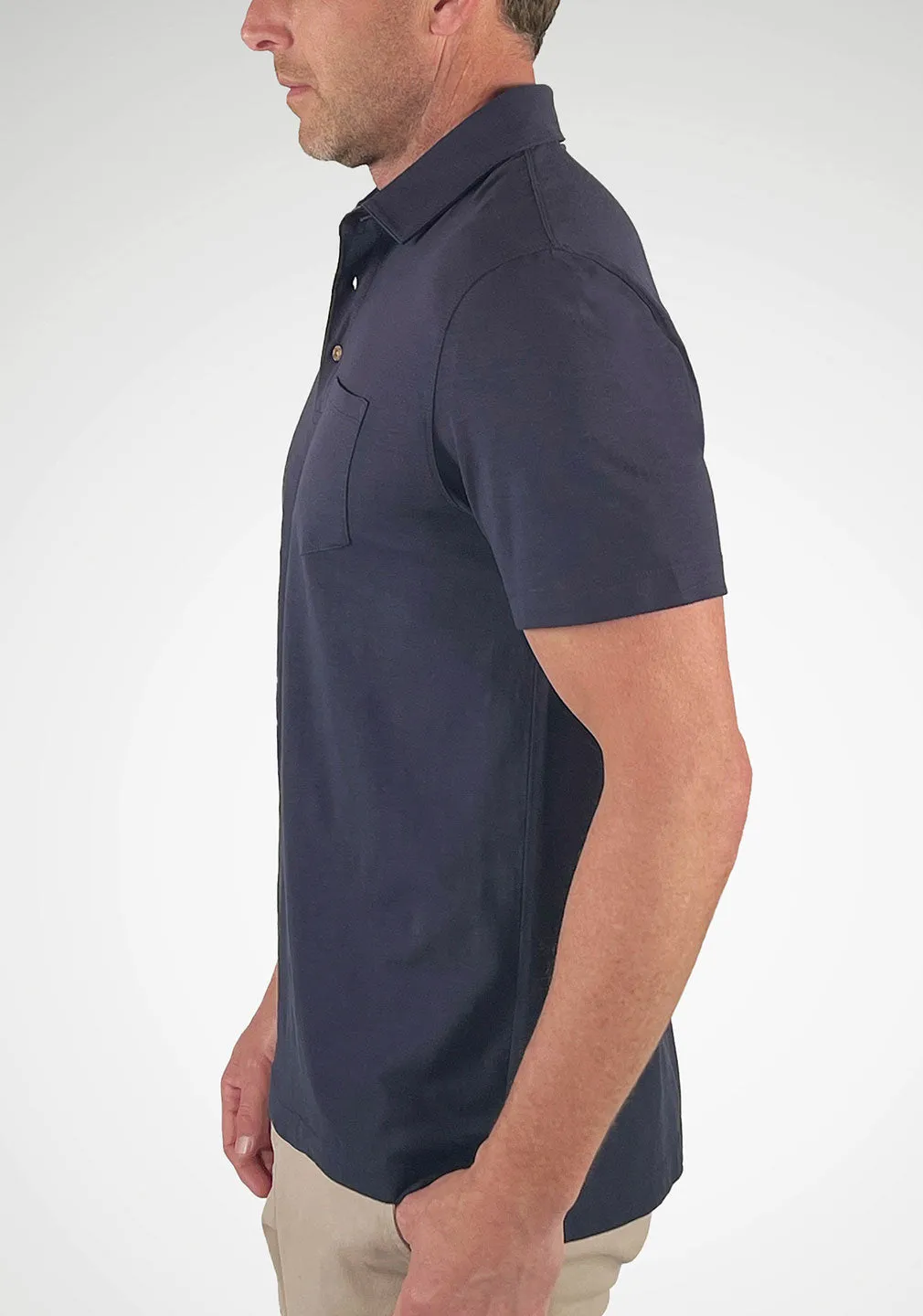 Airotec® Slim Fit Jersey Polo
