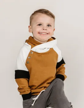 Ampersand Ave - Rustic Children's Double Hood(TM) in Camel