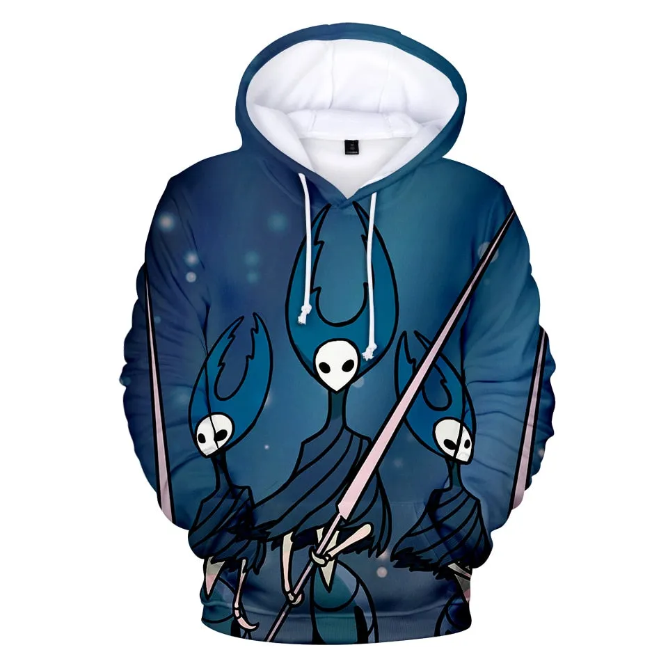 Anime 3D Printed Hollow Knight Hoodies - Game Sweatshirts