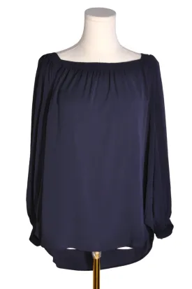 ANN TAYLOR Women Blouses Regular fit in Blue - L