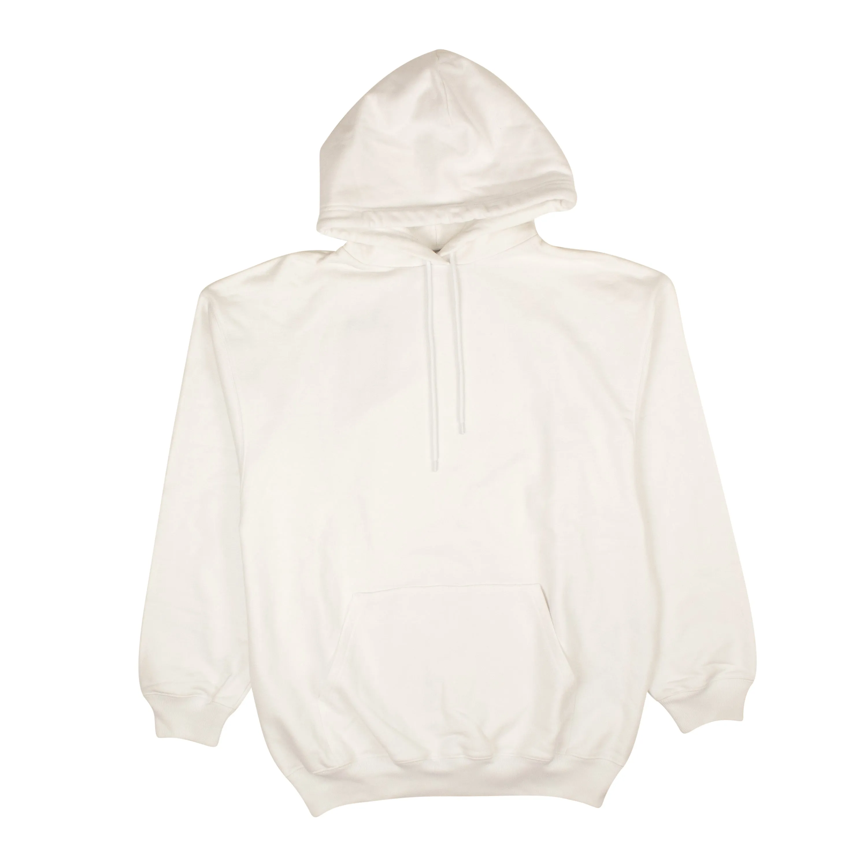 Balenciaga Back Logo Hoodie - White