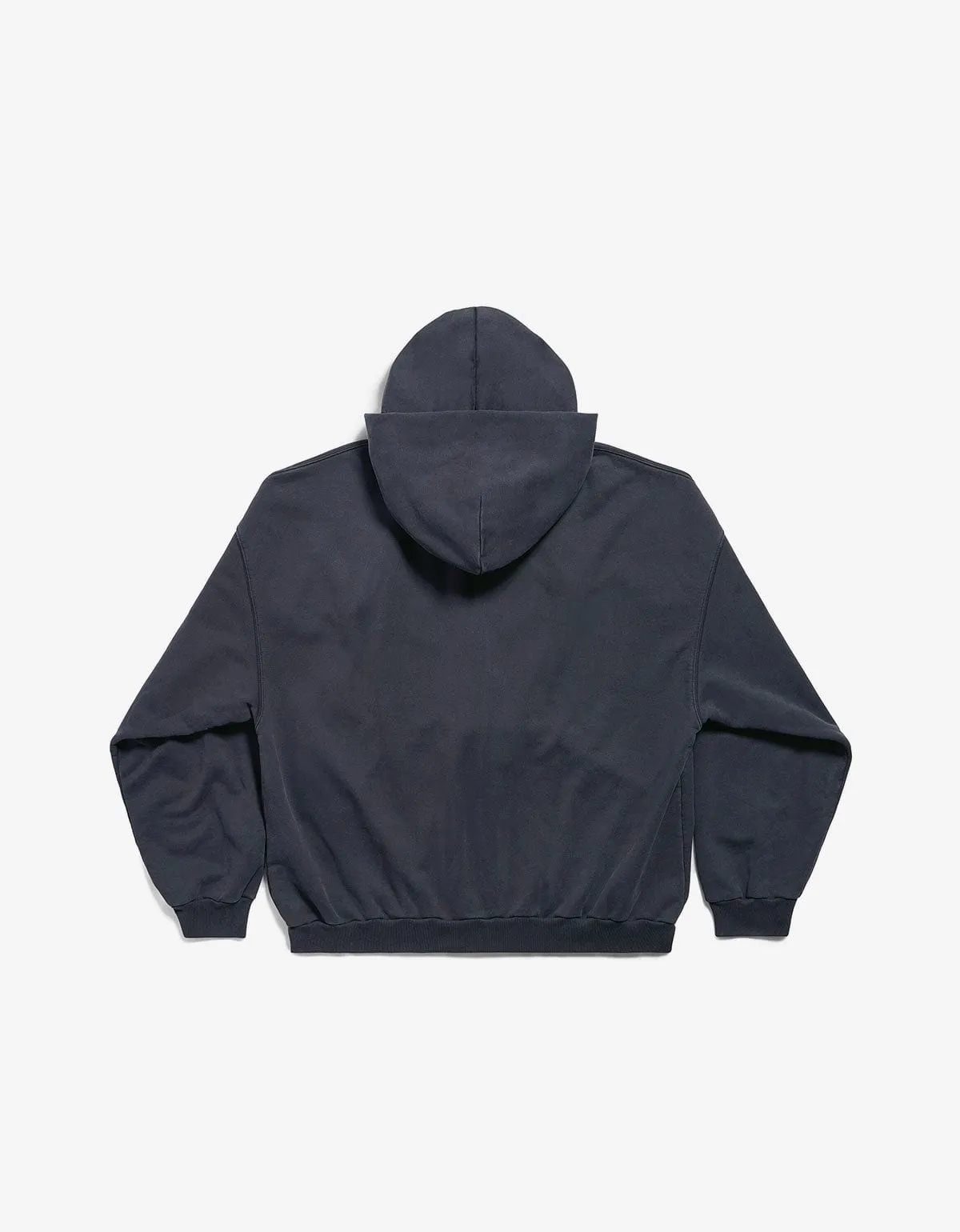 Balenciaga Blue Unity Sports Icon Incognito Zip-Up Hoodie