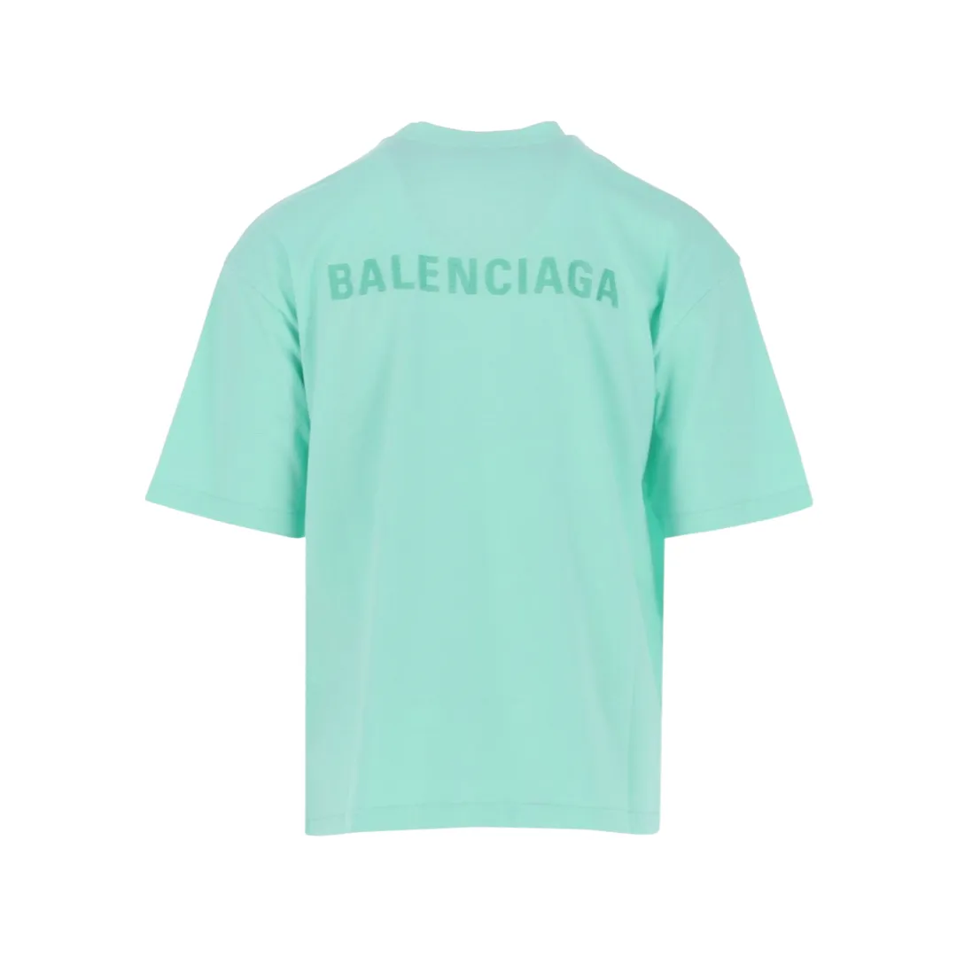 BALENCIAGA LOGO EMBROIDERED SHIRT