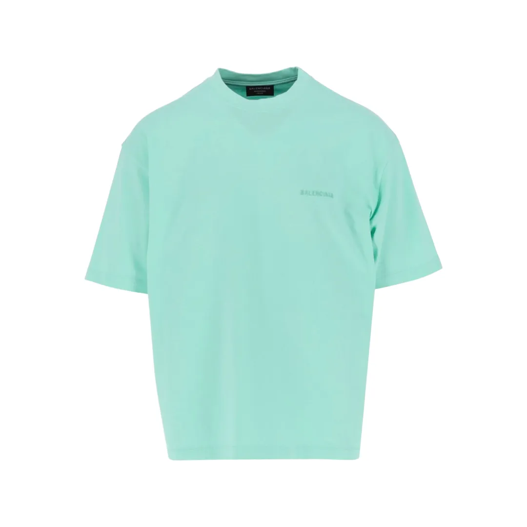 BALENCIAGA LOGO EMBROIDERED SHIRT