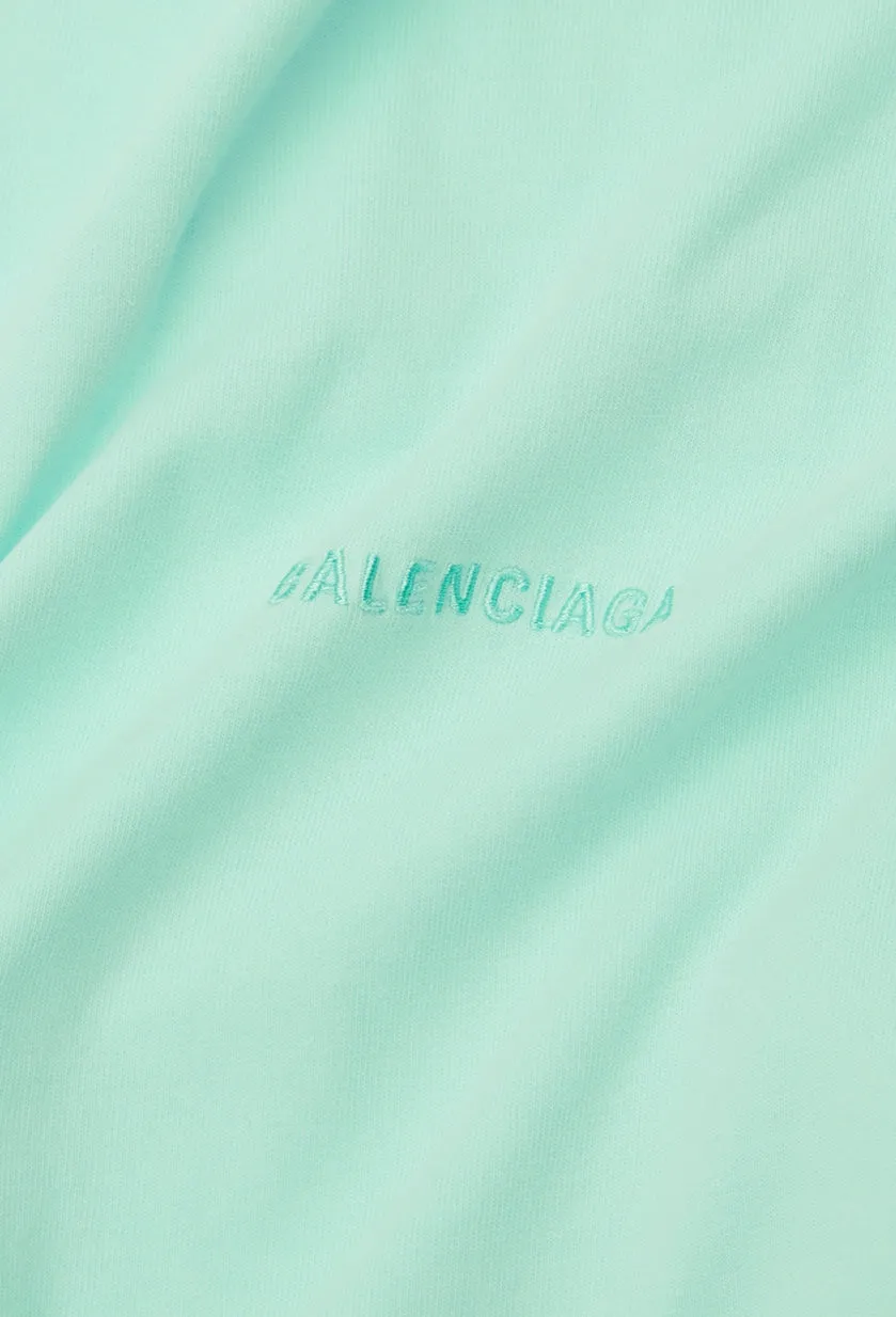 BALENCIAGA LOGO EMBROIDERED SHIRT
