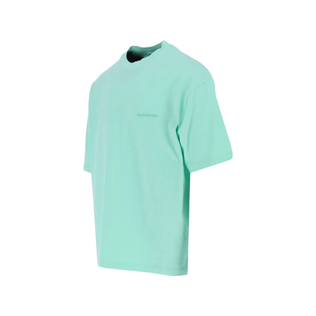 BALENCIAGA LOGO EMBROIDERED SHIRT
