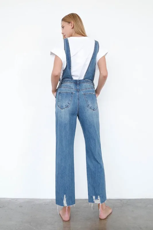Ballerina Farms Denim Overall Jumpsuit