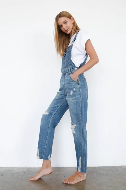 Ballerina Farms Denim Overall Jumpsuit