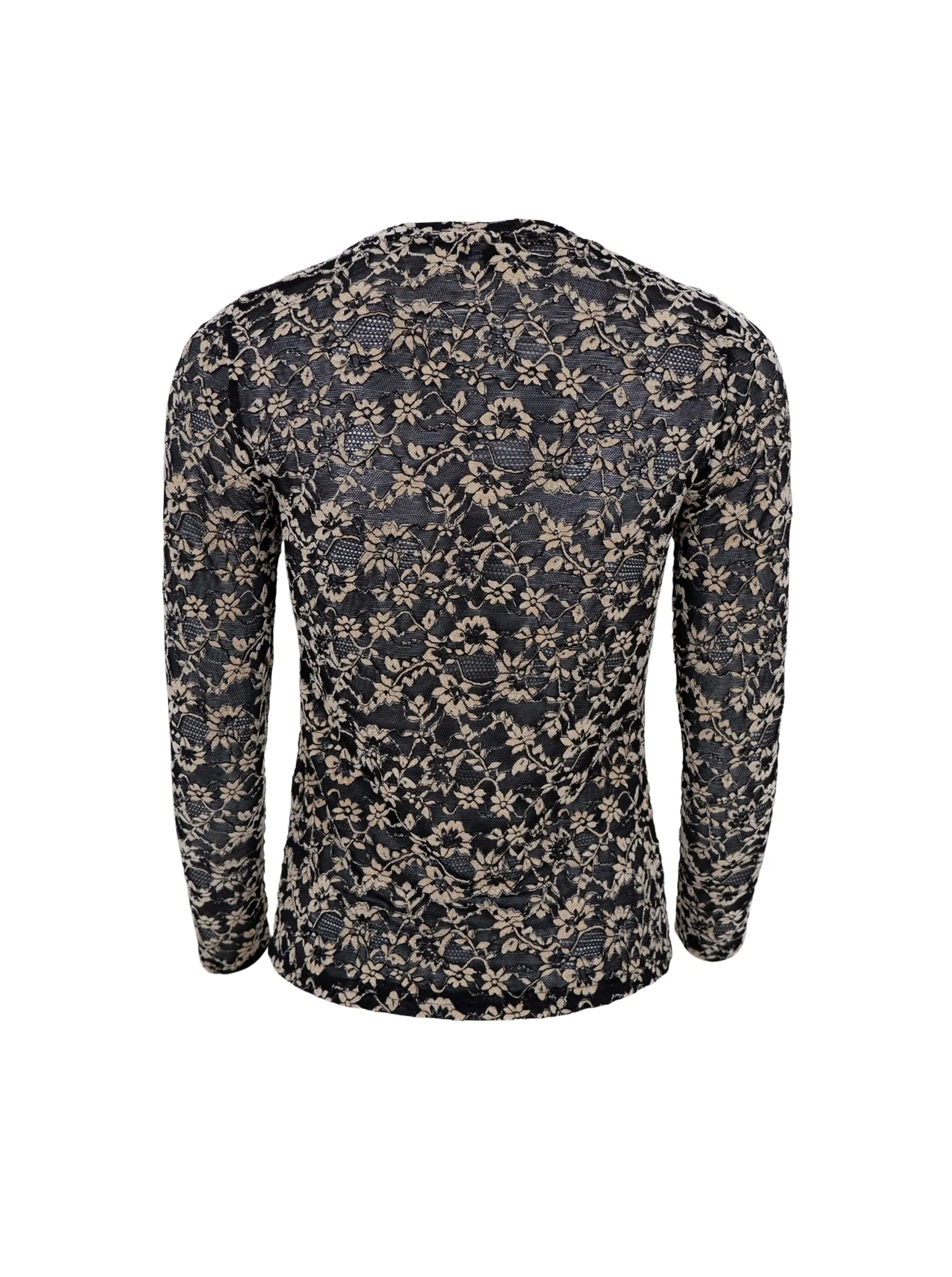 BCSOLENE lace blouse - Black Beige