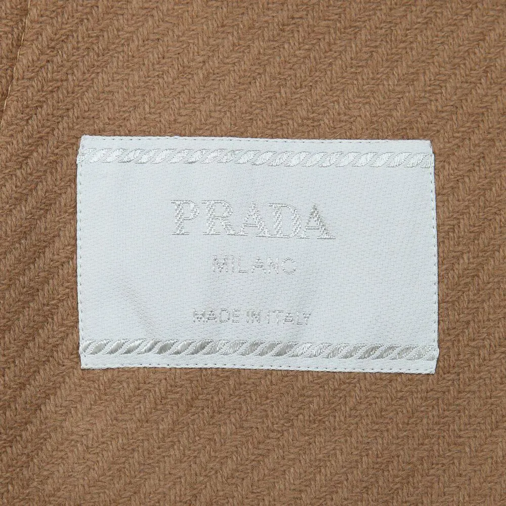 Beige Heavy Shetland Wool Twill Jacket