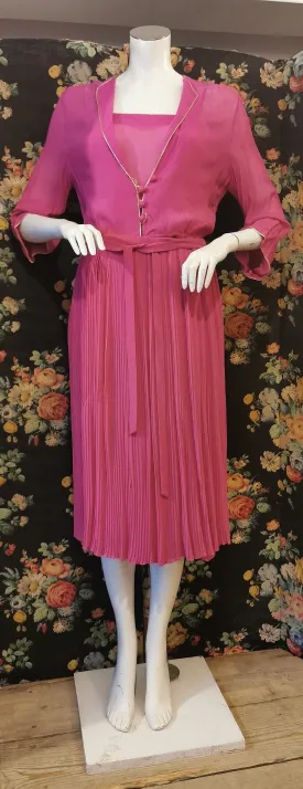 Christian Dior chiffon dress