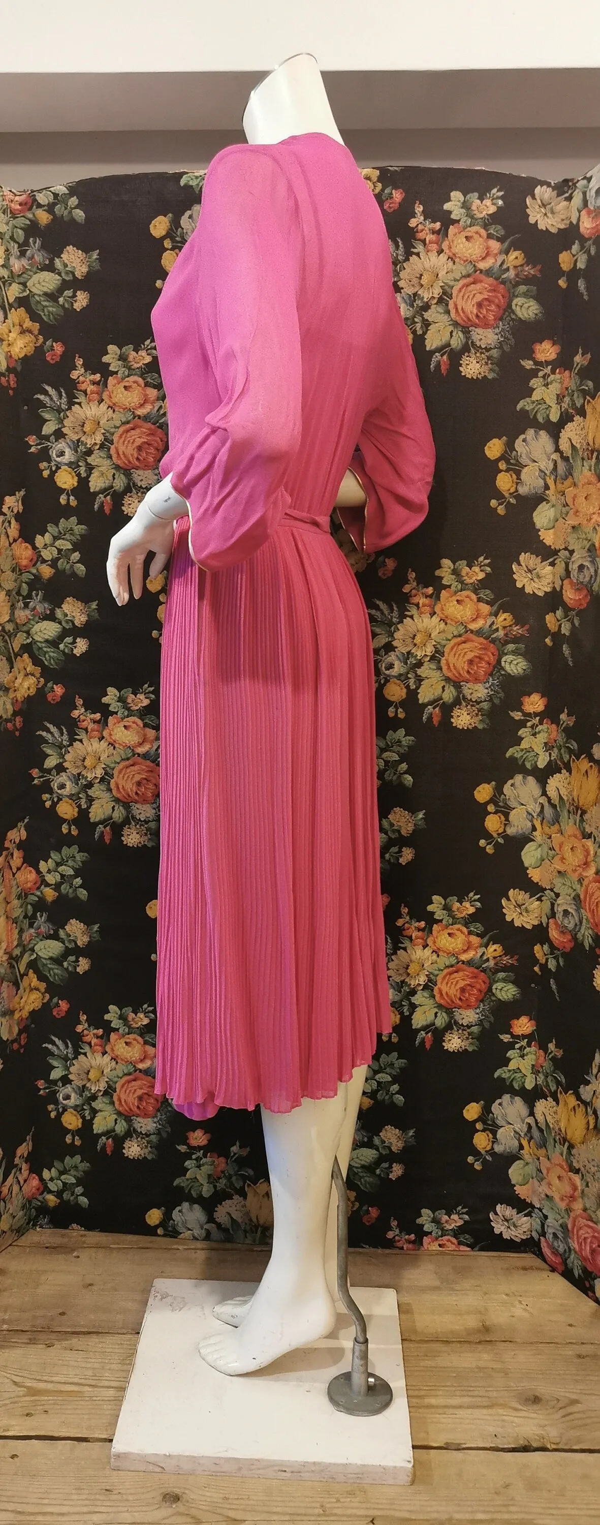 Christian Dior chiffon dress