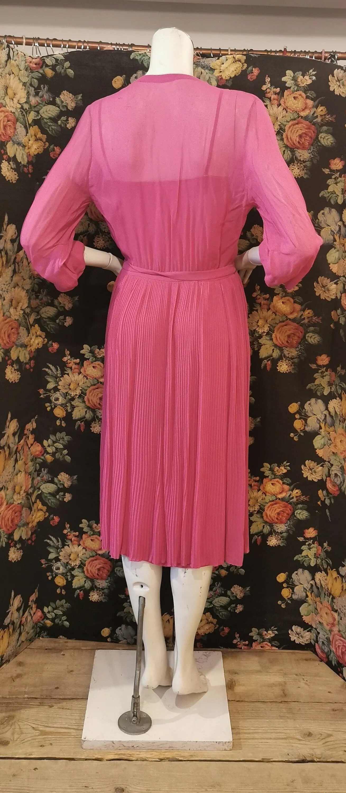 Christian Dior chiffon dress