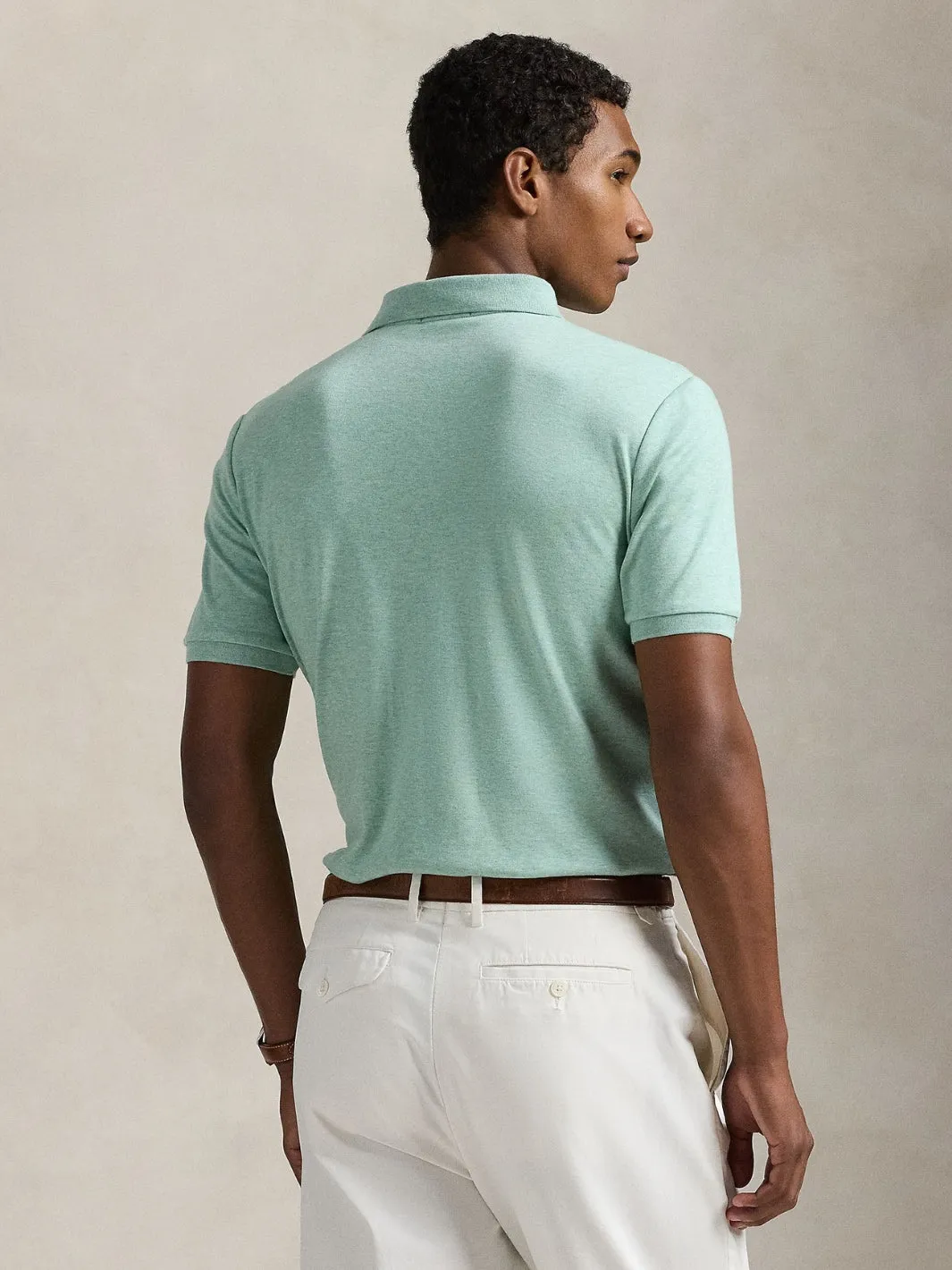 CUSTOM SLIM FIT POLO SHIRT Grønn