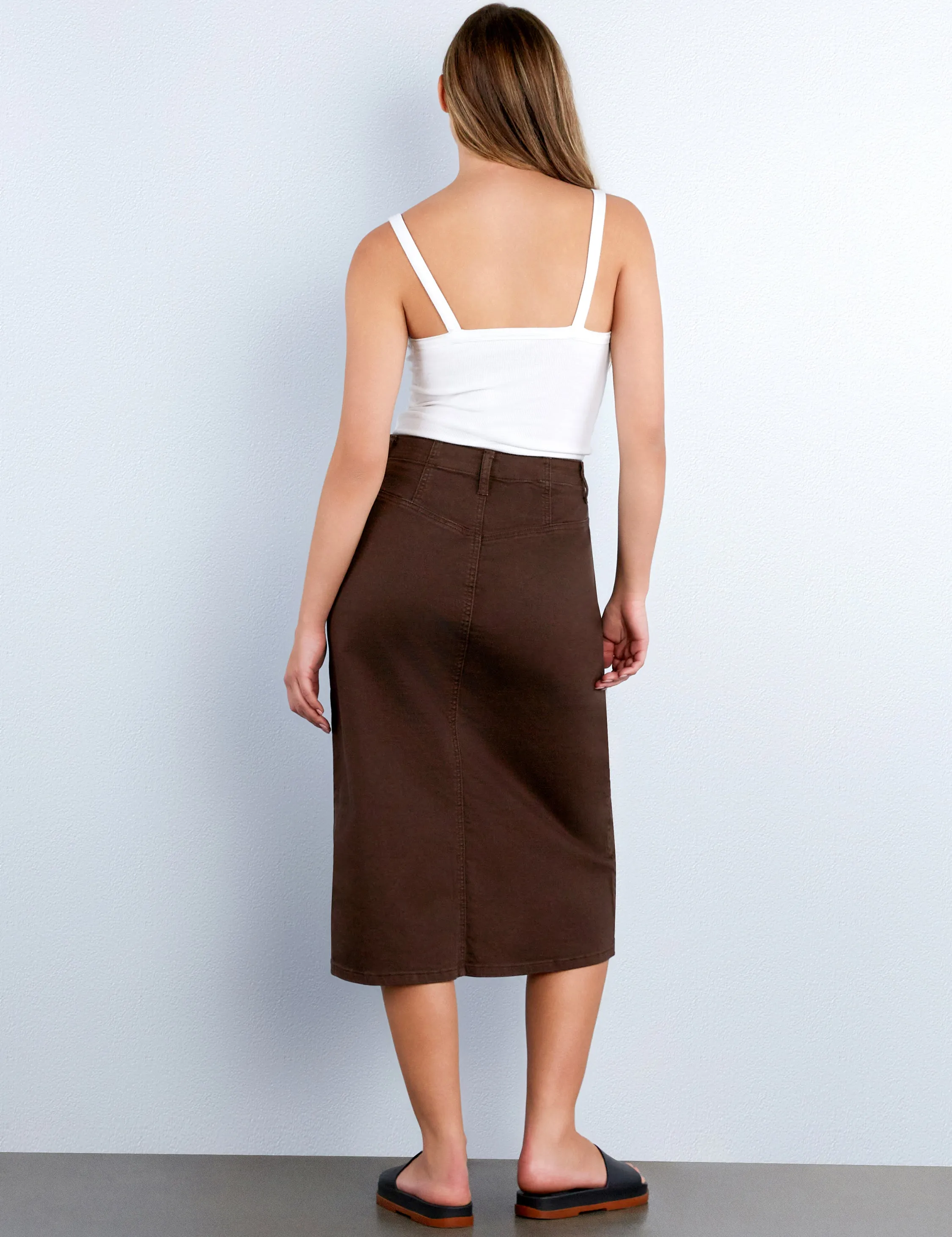 Emmeline Crossover Maxi Skirt