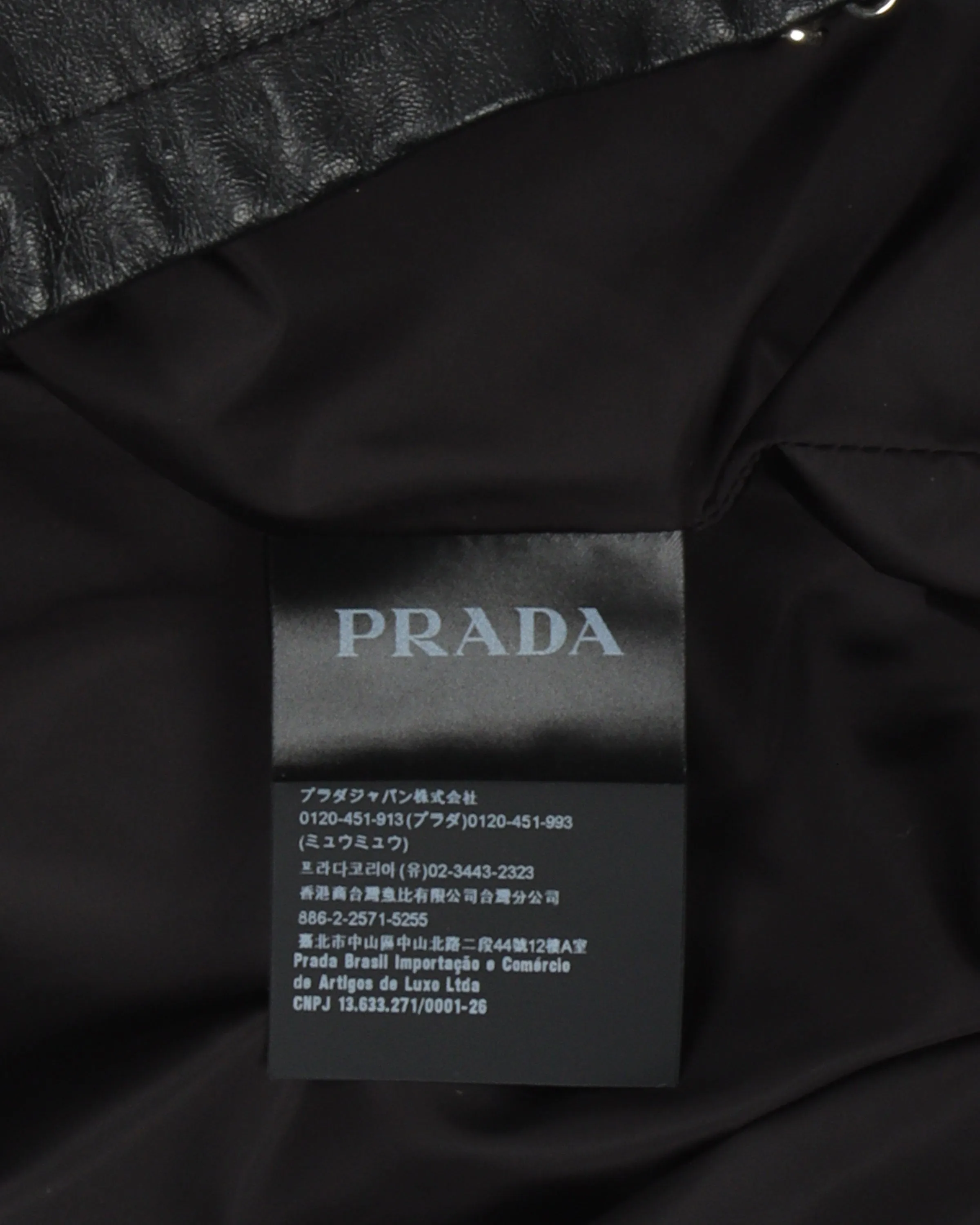 Hooded Leather Jacket
