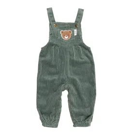 Huxbaby Cord Overalls - Light Spruce