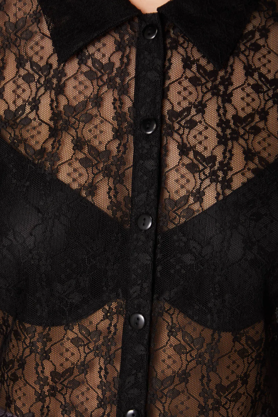 Lace Goth Blouse