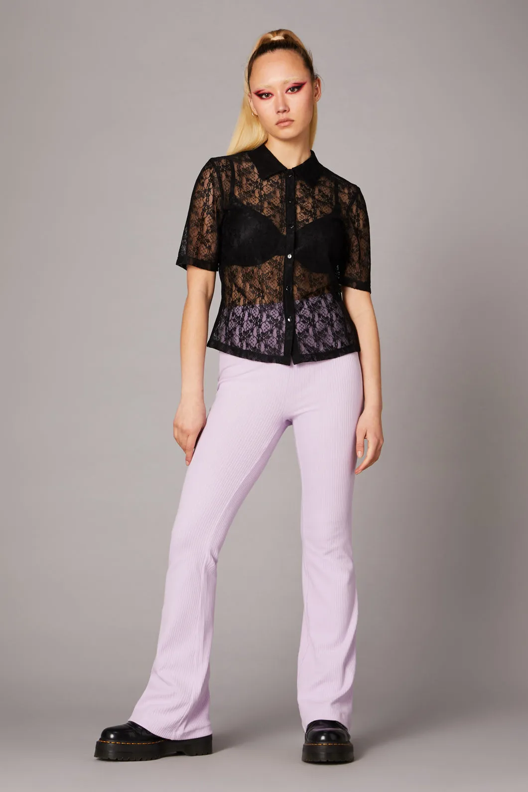 Lace Goth Blouse