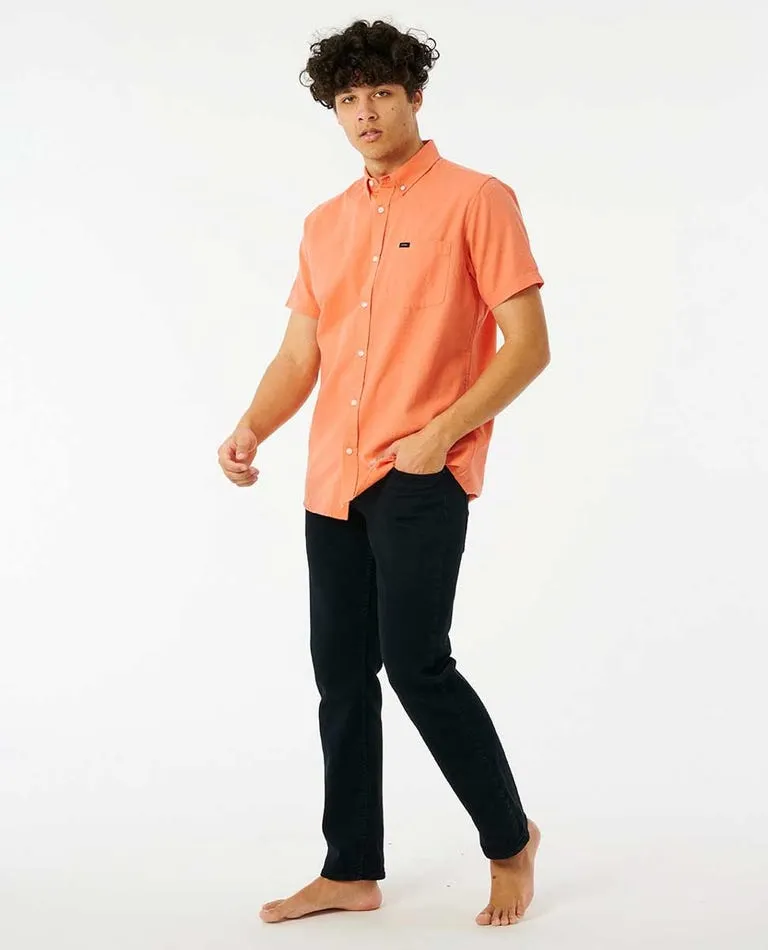Ourtime Peach Short Sleeve Shirt