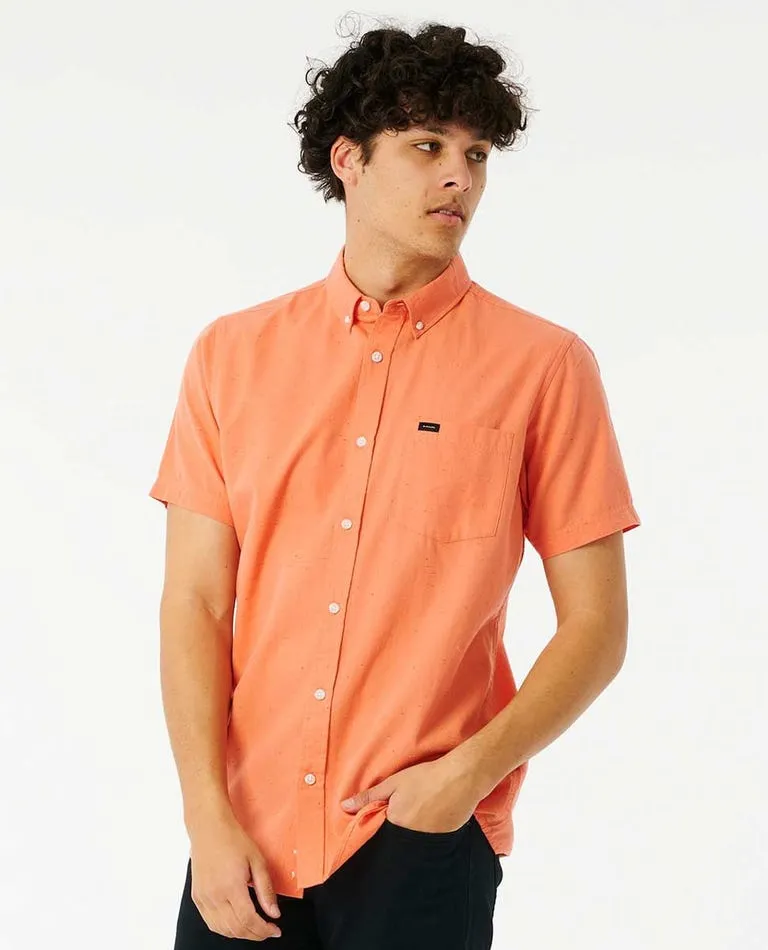 Ourtime Peach Short Sleeve Shirt