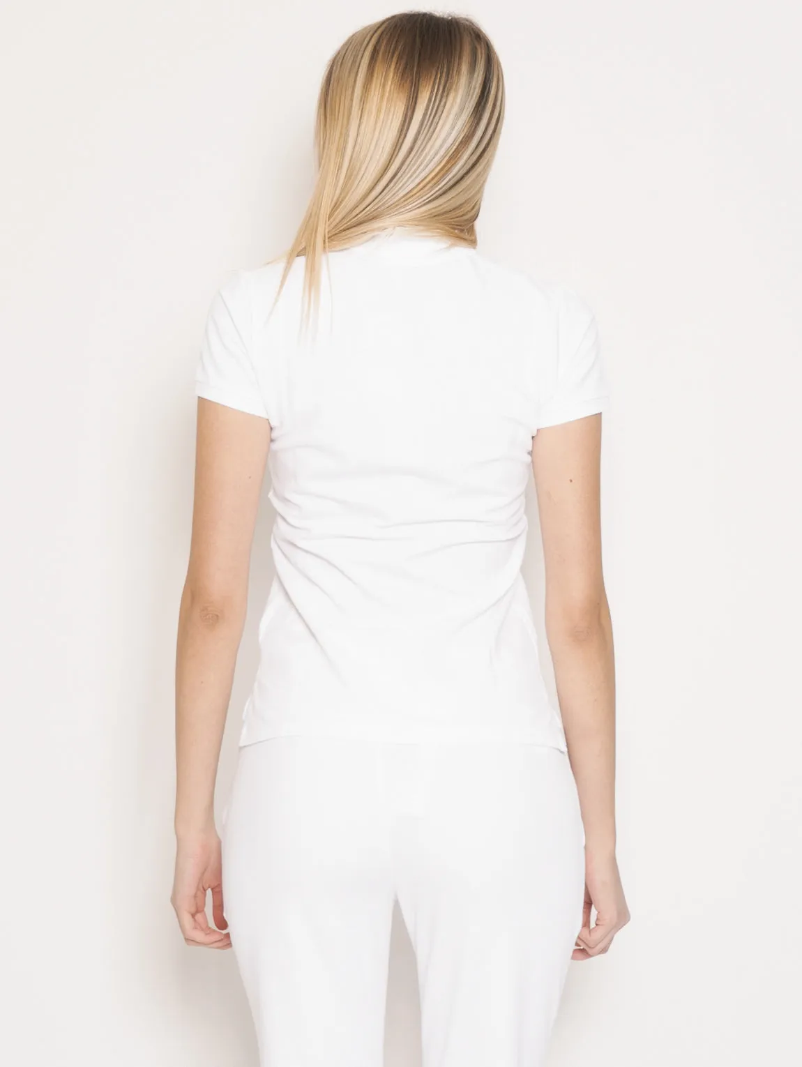 Polo Slim Fit Bianco