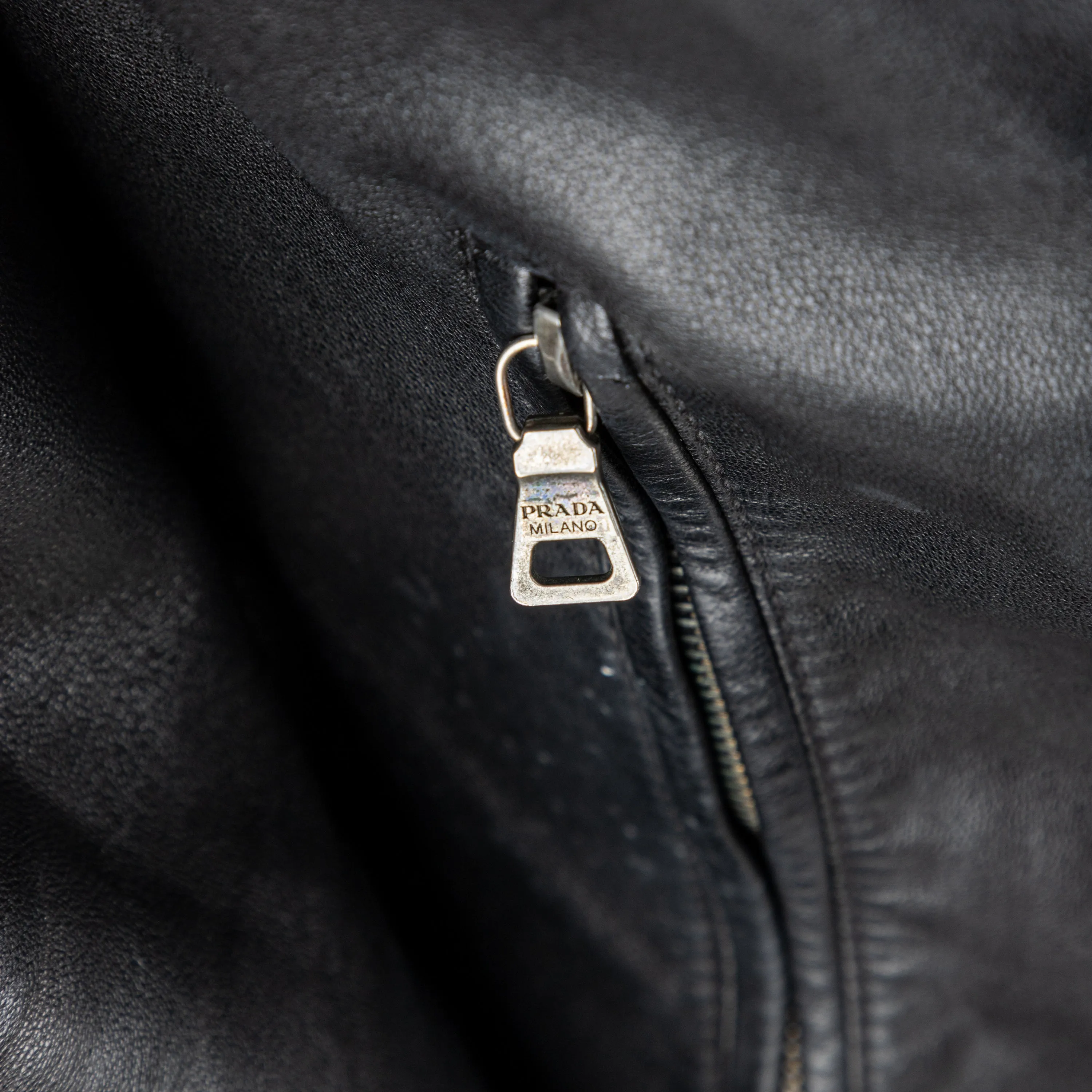 Prada Leather Jacket - '00s
