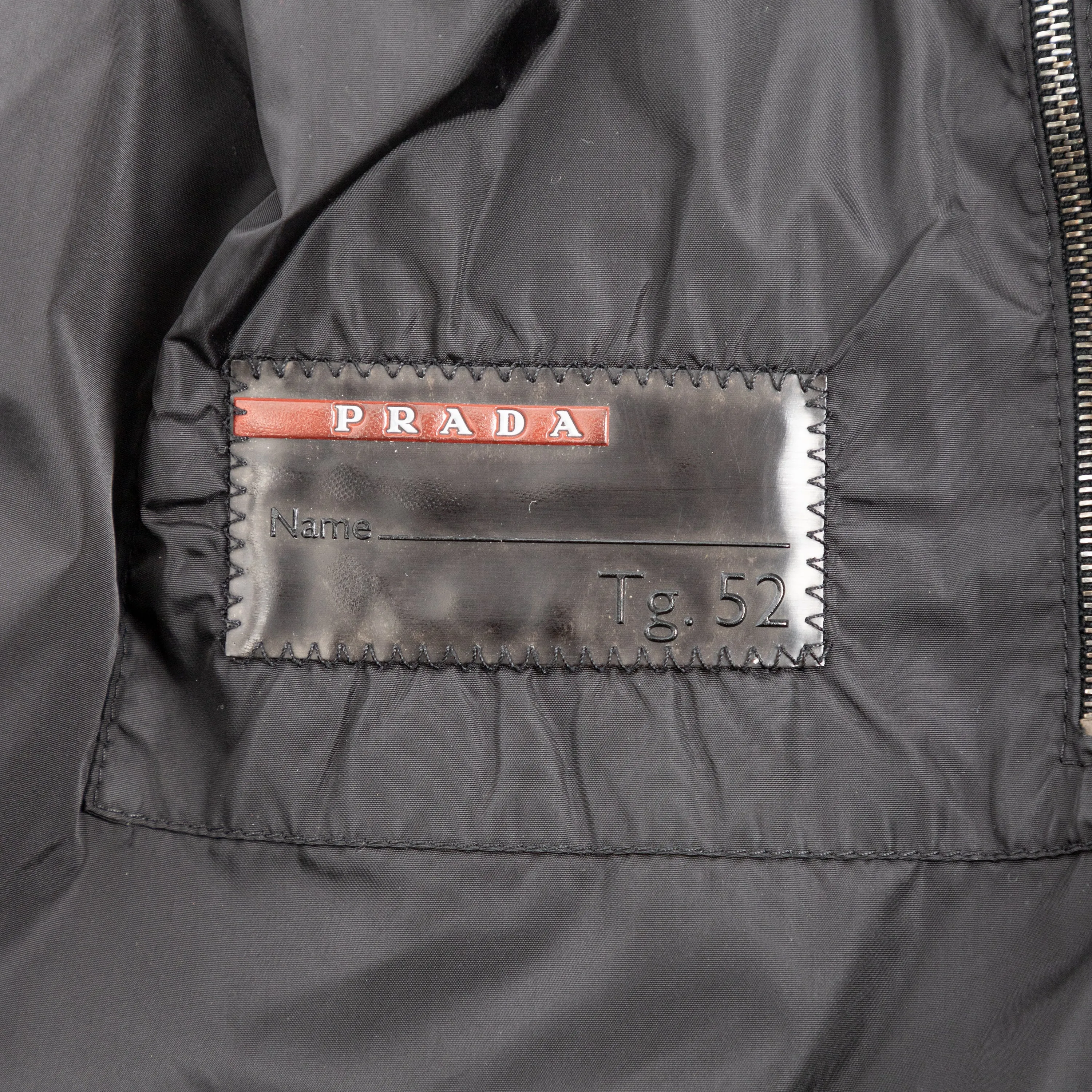 Prada Leather Jacket - '00s