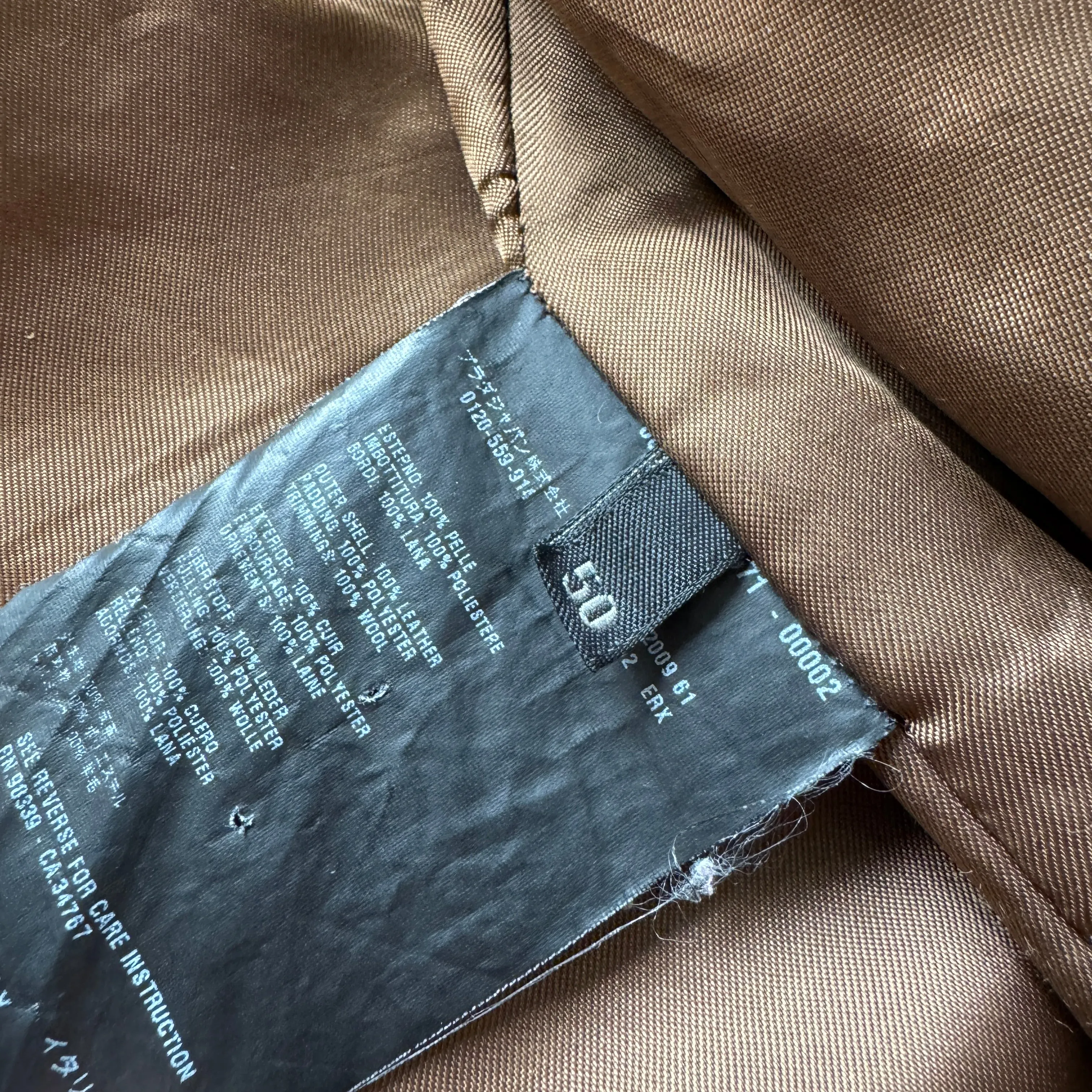 Prada Mainline Leather Jacket