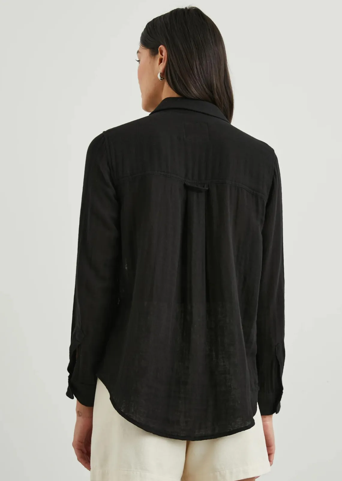 Rails Ellis Shirt- Black