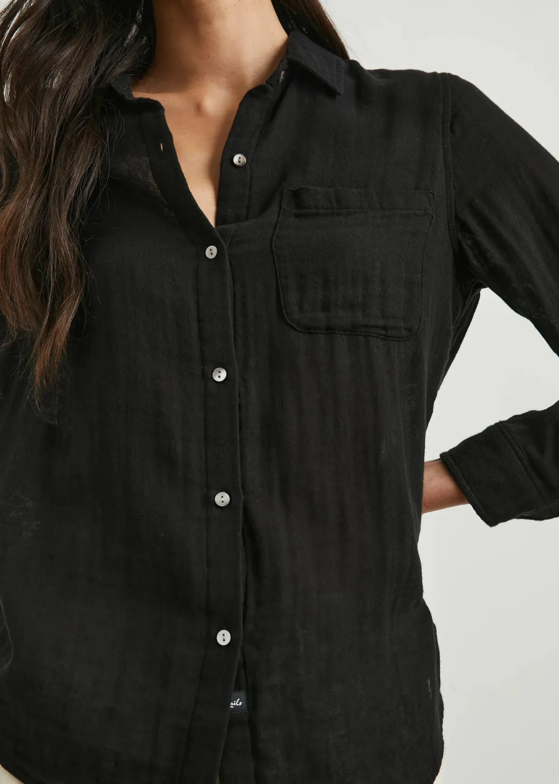 Rails Ellis Shirt- Black