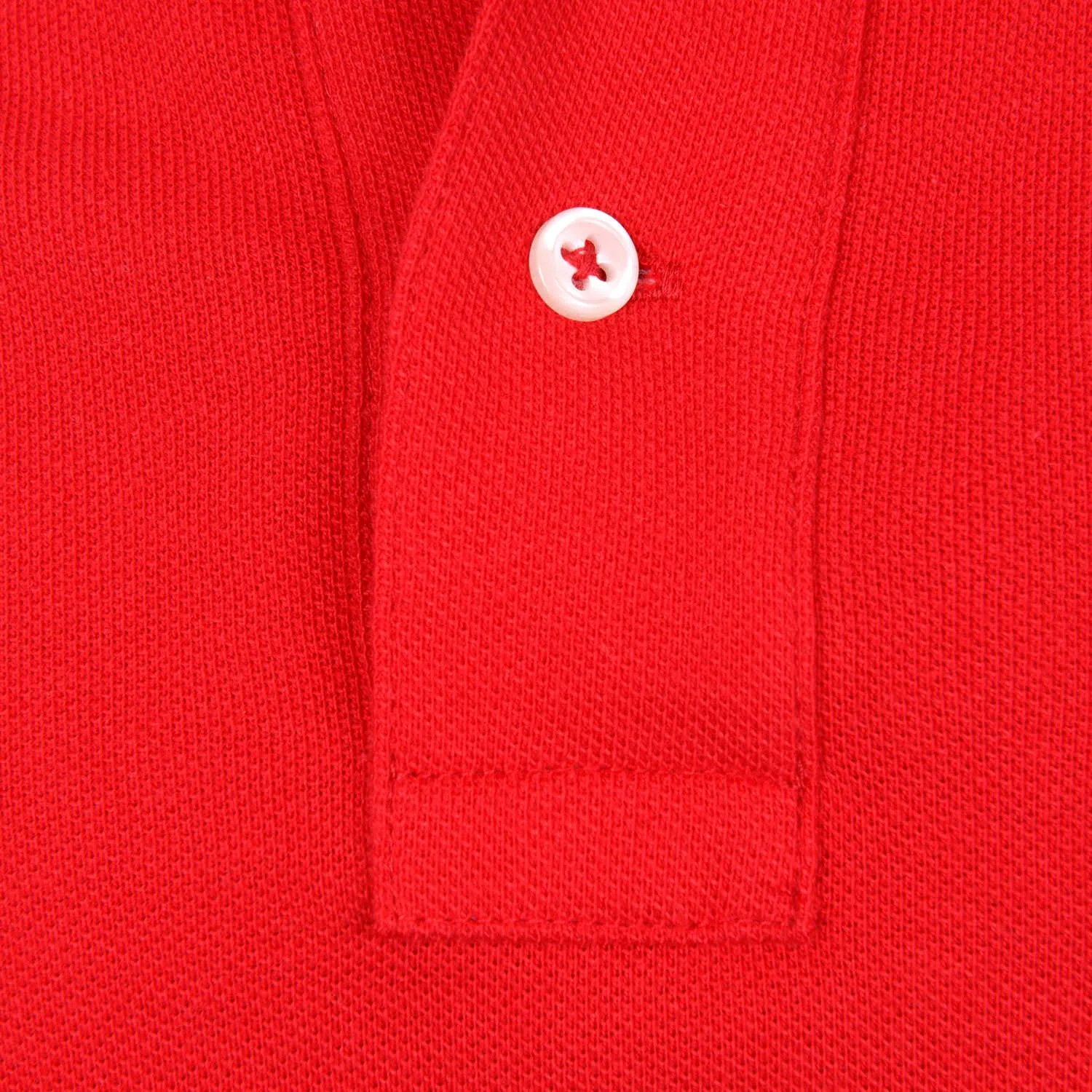 Ralph Lauren Boys Red Cotton Slim Fit Polo Top