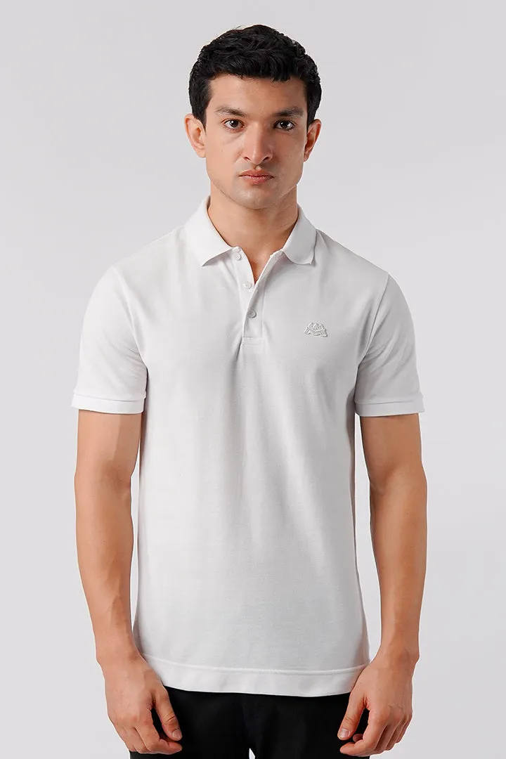 Regular Fit Polo Shirt - White