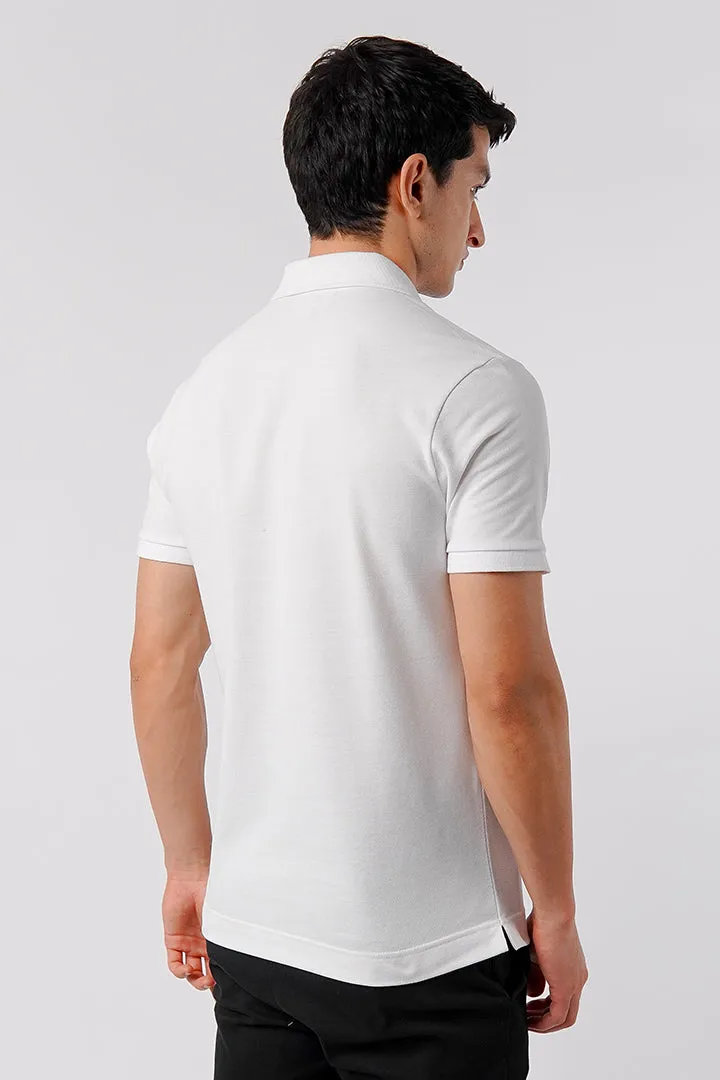 Regular Fit Polo Shirt - White