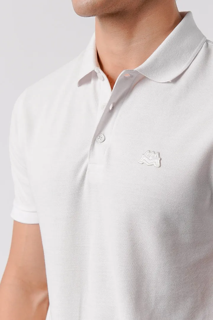 Regular Fit Polo Shirt - White