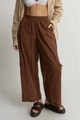 RHYTHM AMALIF CARGO PANT - CHOCOLATE