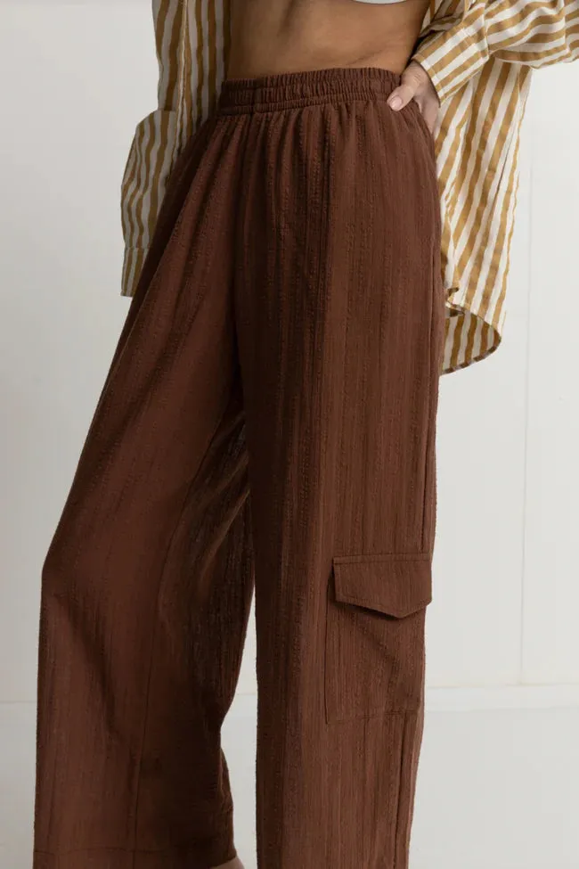 RHYTHM AMALIF CARGO PANT - CHOCOLATE