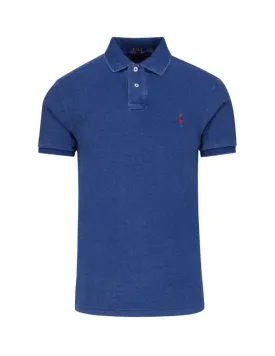 Slim Fit Mesh Polo Shirt