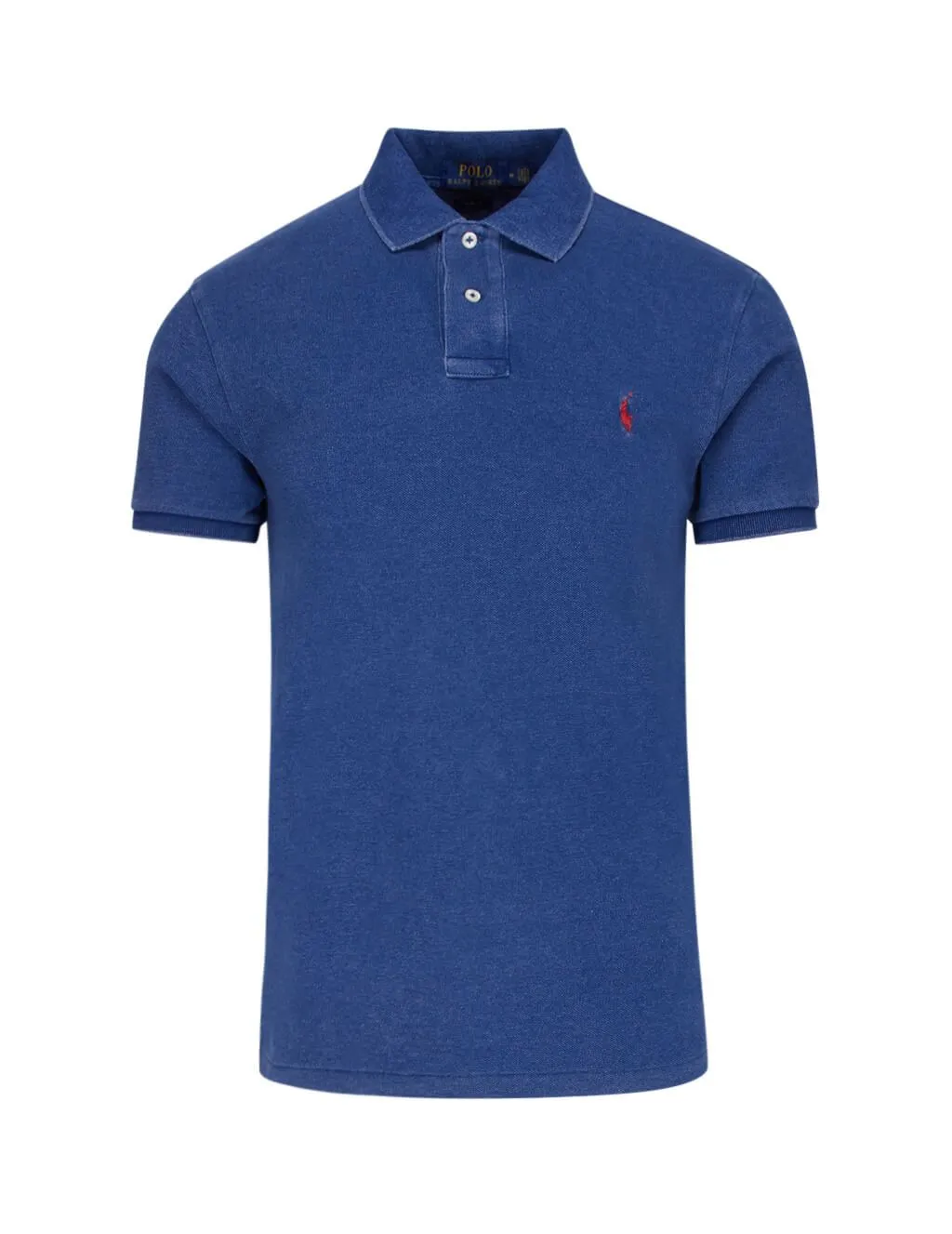 Slim Fit Mesh Polo Shirt