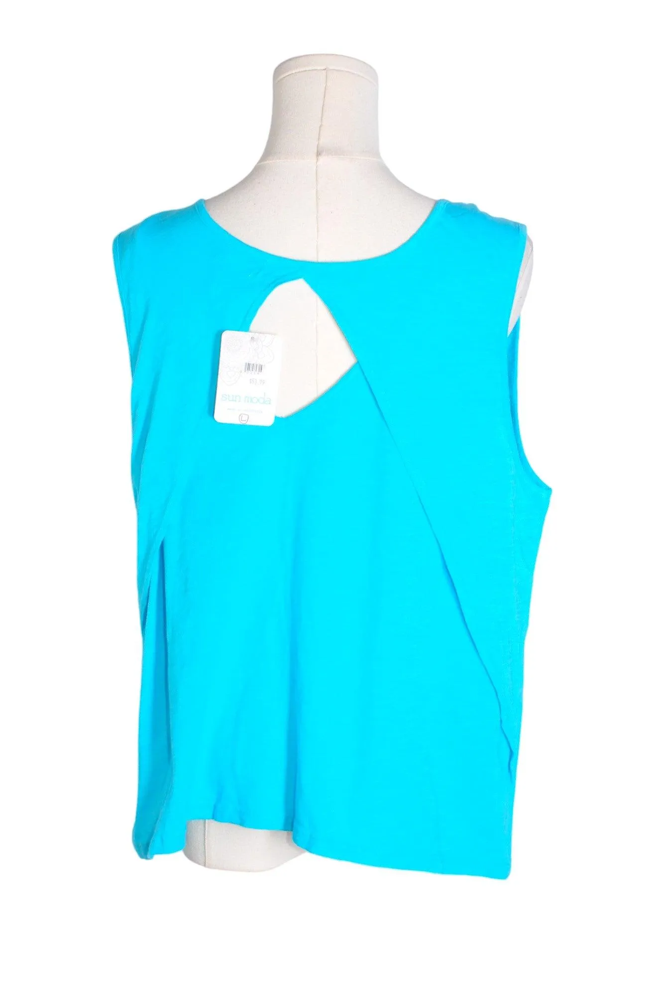 SUN MODA Women Blouses Regular fit in Blue - L