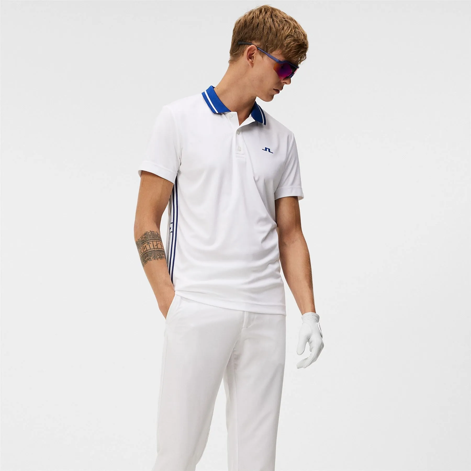 Taiden Slim Fit Polo White - W23