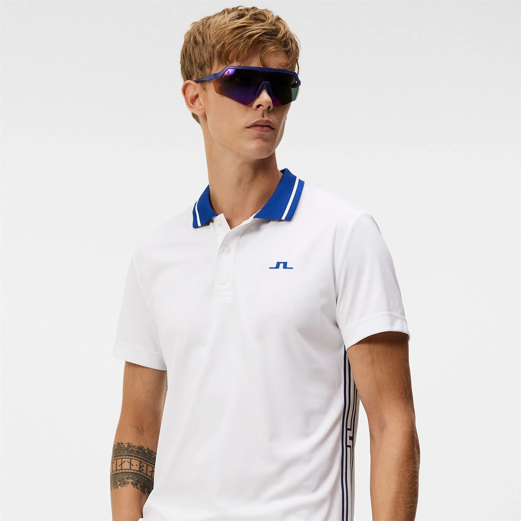 Taiden Slim Fit Polo White - W23