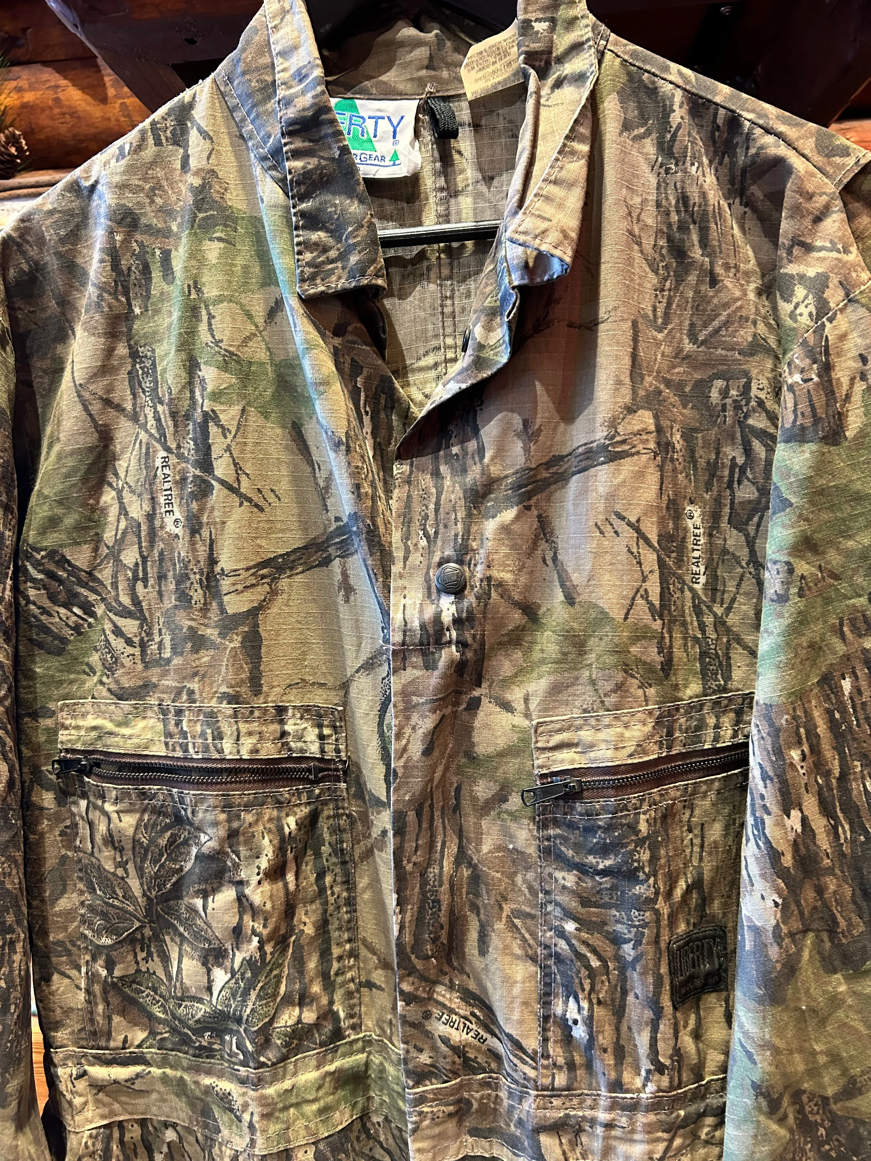 Vintage Liberty Real Tree Coveralls, W40-41